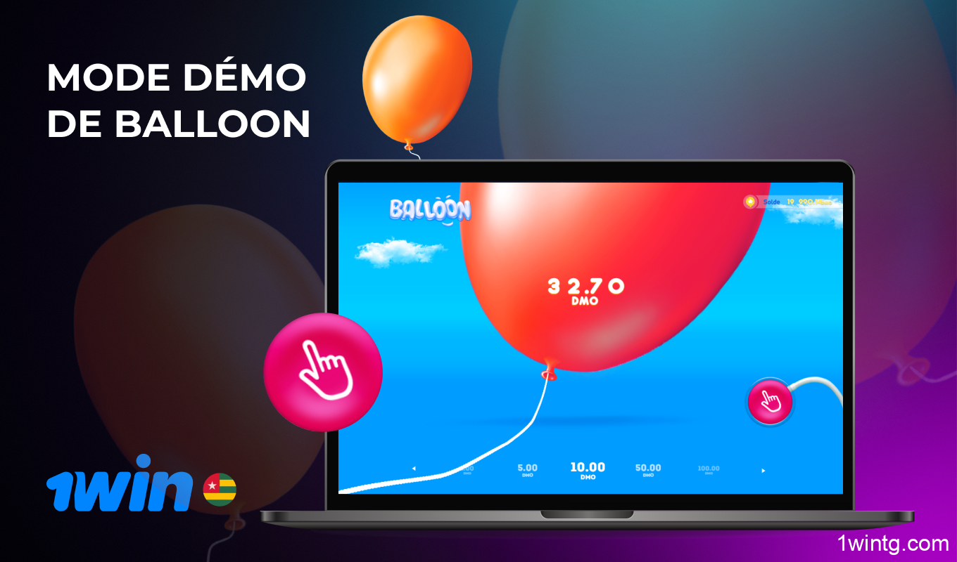 La version démo de Balloon sur le casino 1win vous permet de vous familiariser avec le jeu sans risque avant de miser de l'argent réel